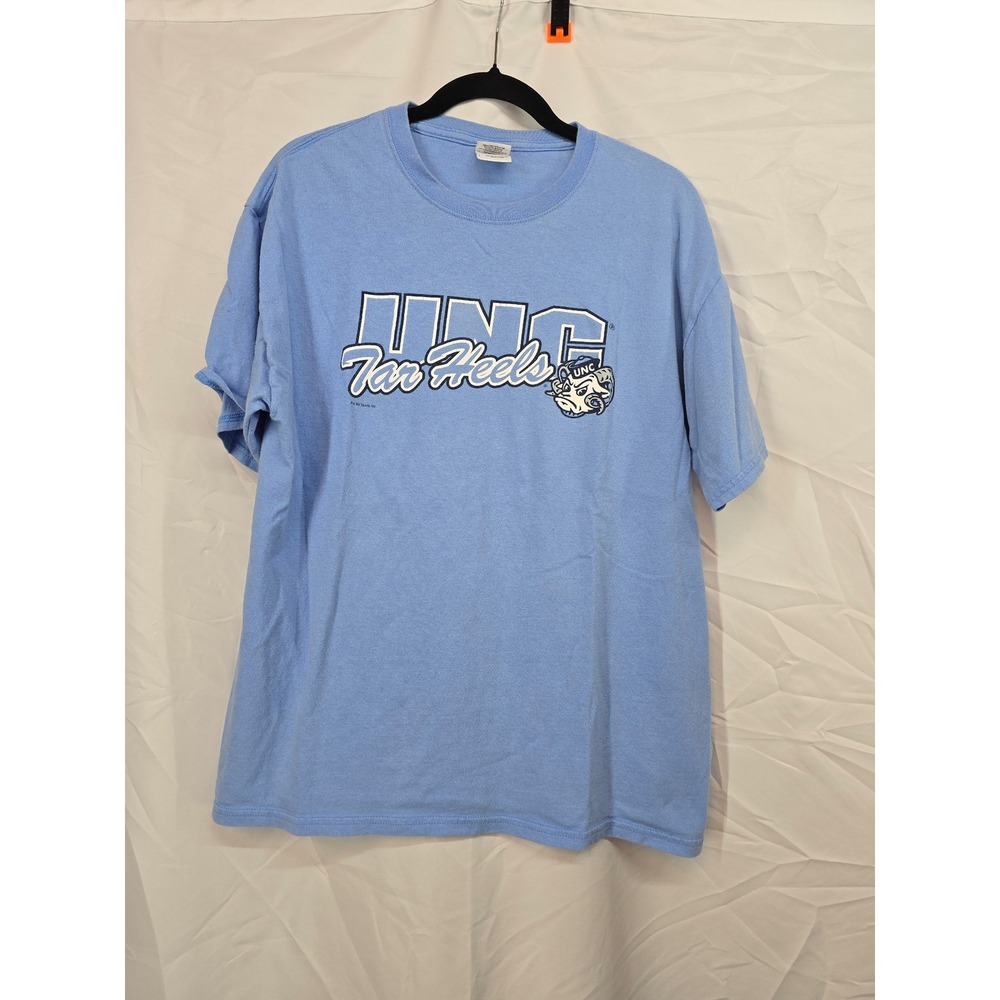 Gildan UNC Tar Heels T-Shirt Mens Large Carolina Blue North Carolina Rameses Tee